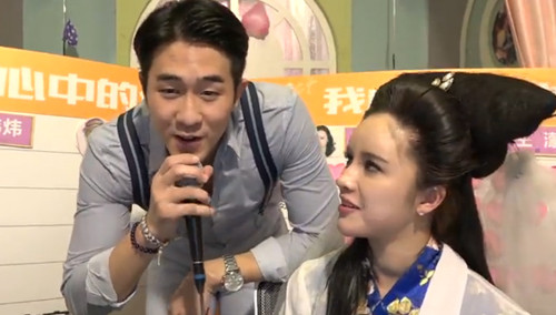 欧巴熊抱琪琪难掩兴奋 琪琪娇嗔起名：金大傻